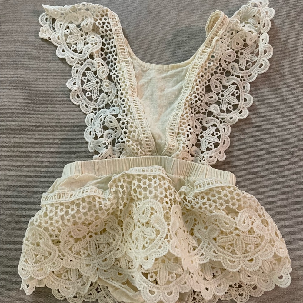 12-18 month Crochet Romper